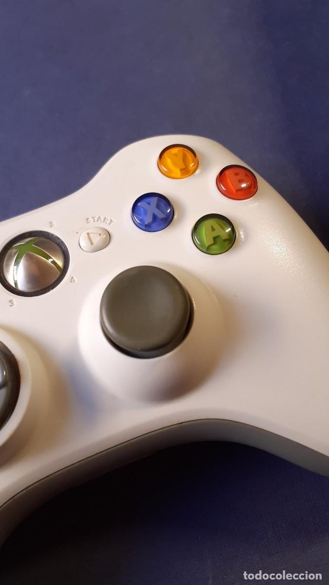 Videojuegos y consolas: Microsoft Xbox 360 Wireless Controller Blanco (Lote X-09) - Foto 6