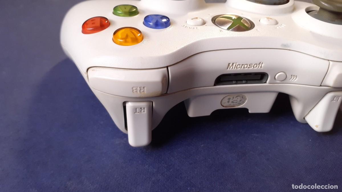 Videojuegos y consolas: Microsoft Xbox 360 Wireless Controller Blanco (Lote X-09) - Foto 10