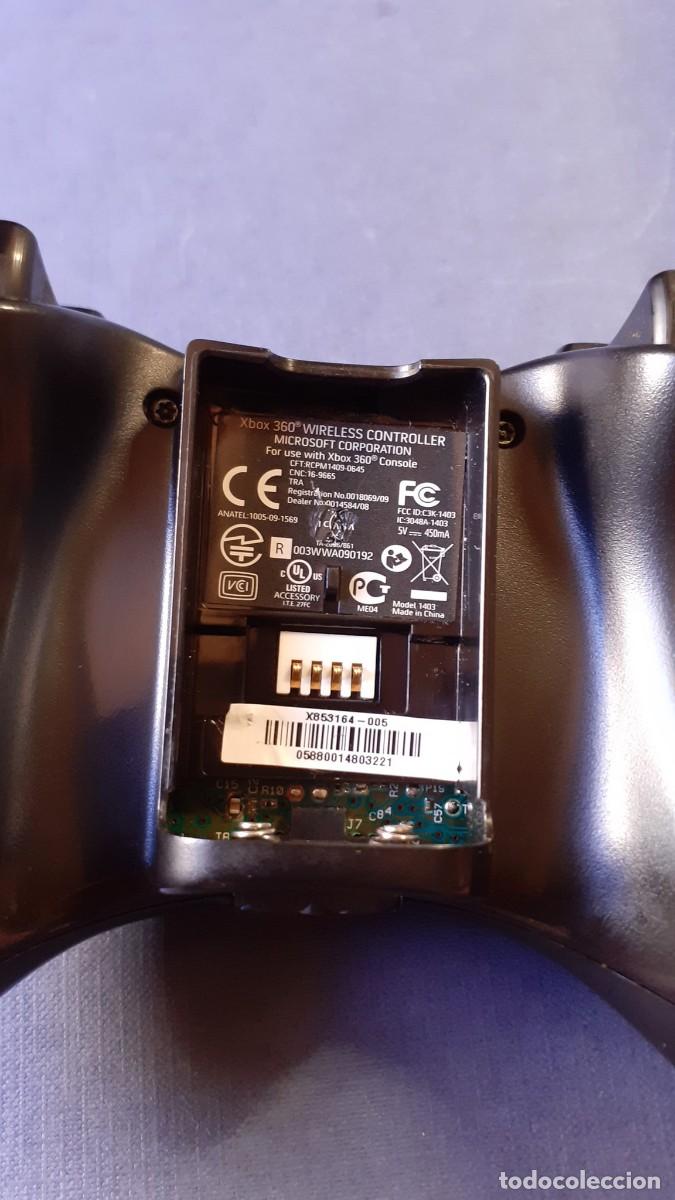 Videojuegos y consolas: Microsoft Xbox 360 Wireless Controller Negro (Lote X-11) - Foto 16