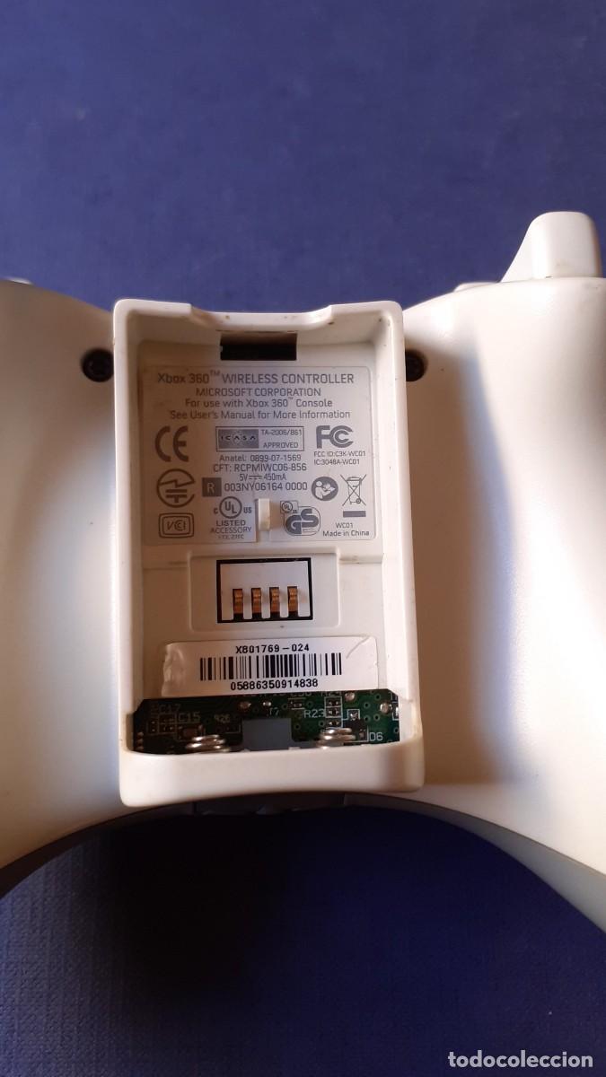 Videojuegos y consolas: Microsoft Xbox 360 Wireless Controller Blanco (Lote X-10) - Foto 9