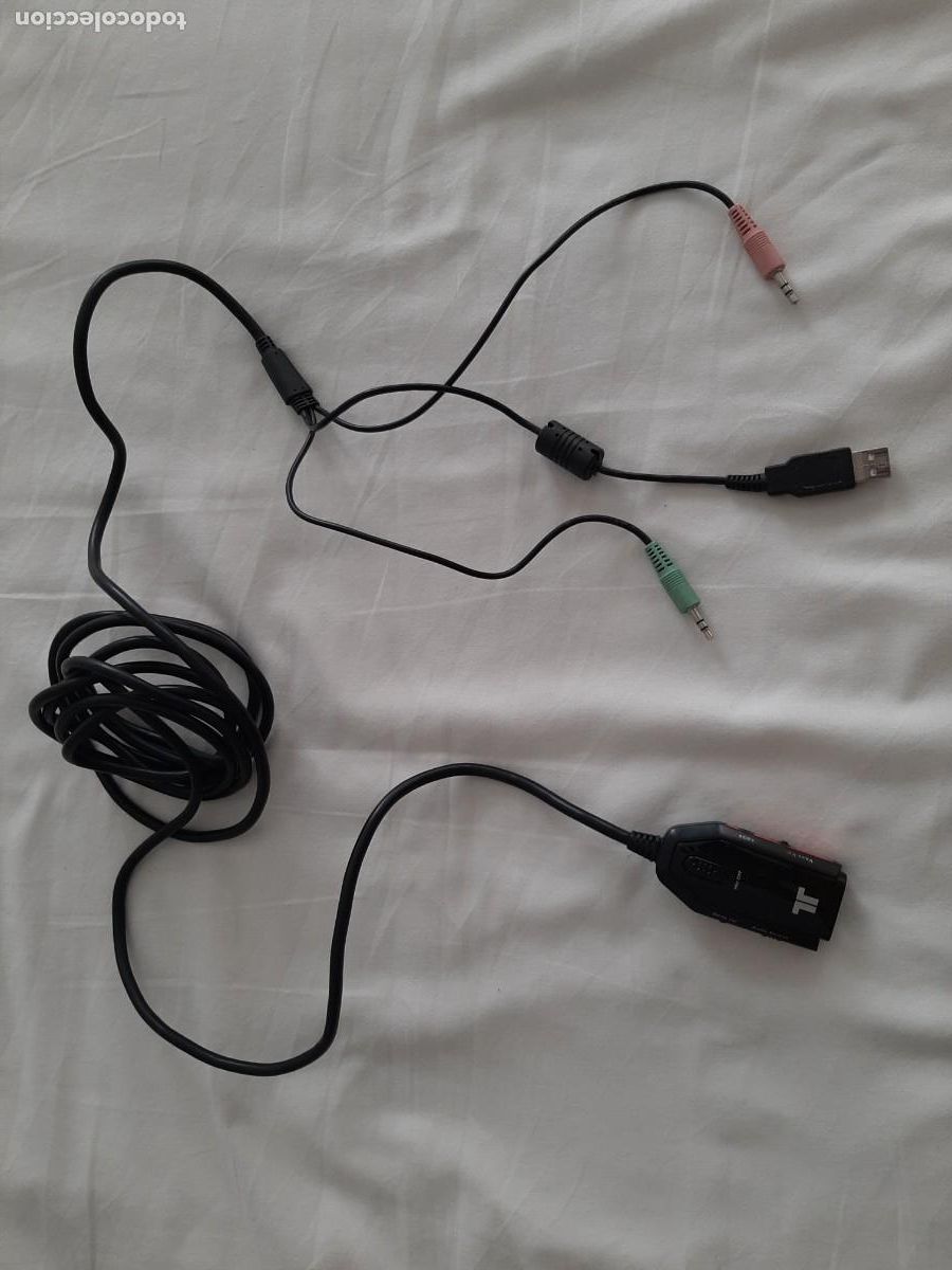 Videojuegos y consolas: XBOX, CABLE CONTROL MICR&Oacute;FONO, VOLUMEN AUDIO - Foto 2