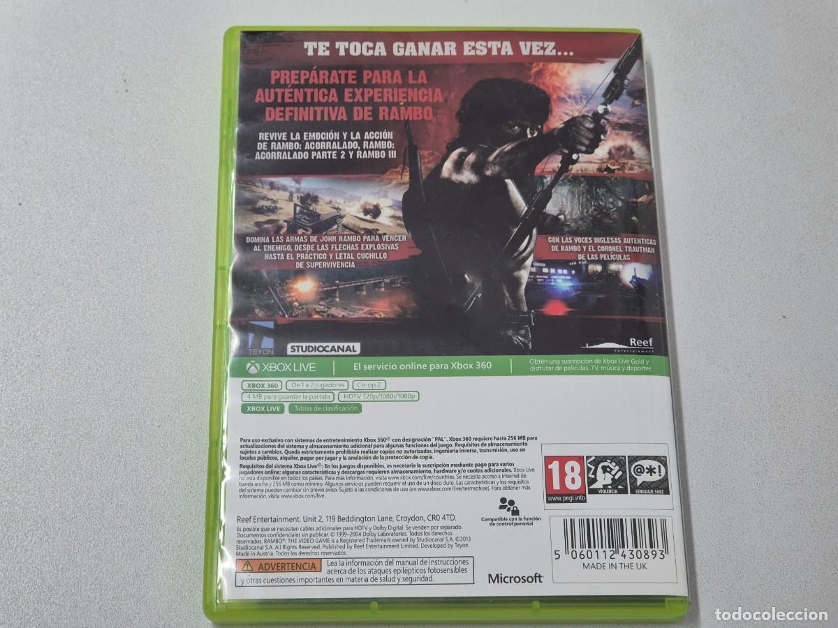 Videojuegos y consolas: RAMBO THE VIDEO GAME - Foto 2
