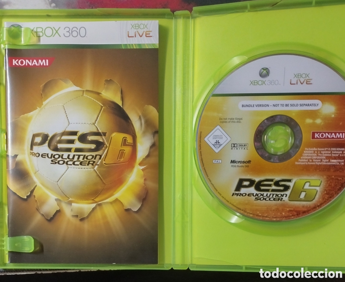 Videojuegos y consolas: Pro evolution soccer 6 -XBOX 360- - Foto 2