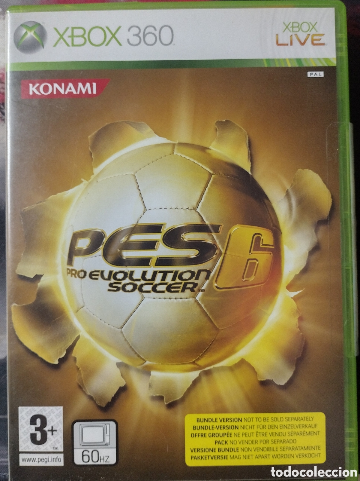 Videojuegos y consolas: Pro evolution soccer 6 -XBOX 360- - Foto 1