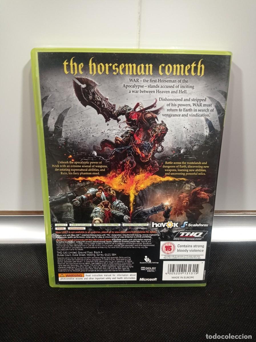 Videojuegos y consolas: JUEGO DISCO XBOX 360: DARKSIDERS - Foto 2