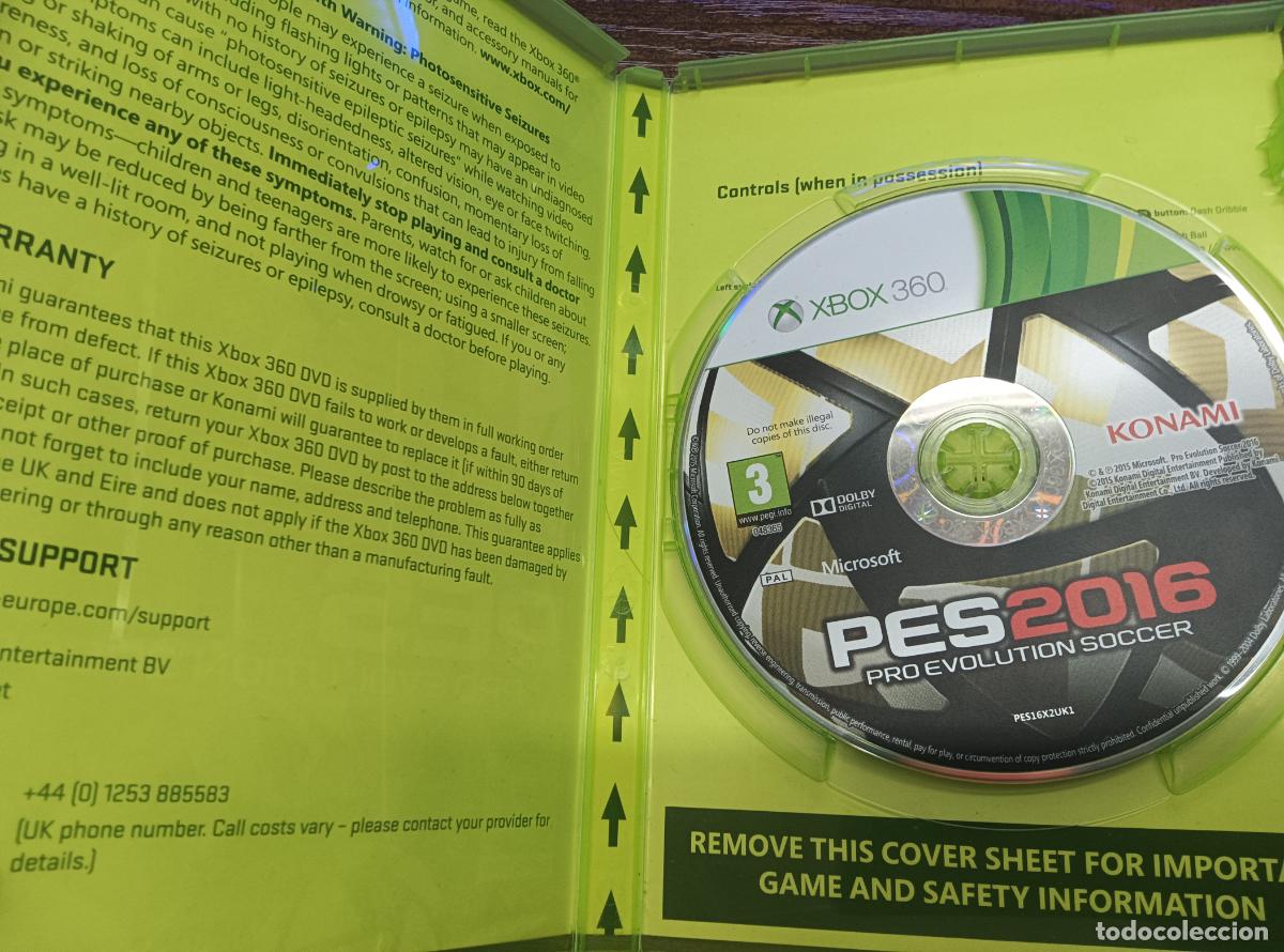 Videojuegos y consolas: PES 2016, PRO EVOLUTION SOCCER. XBOX 360 PAL. - Foto 2