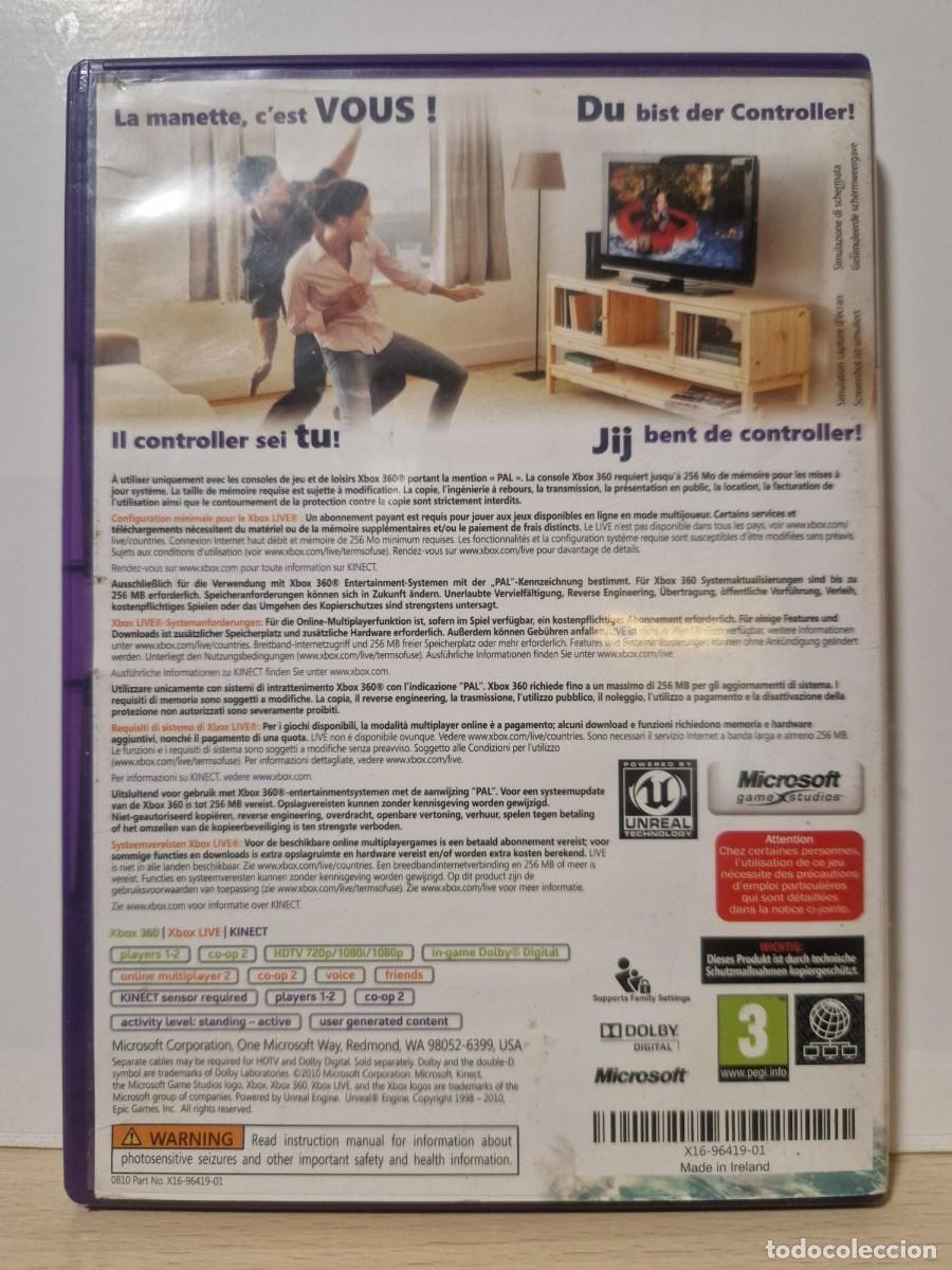Videojuegos y consolas: Kinect Adventures [Xbox 360] NO INCLUYE KINECT - Foto 2