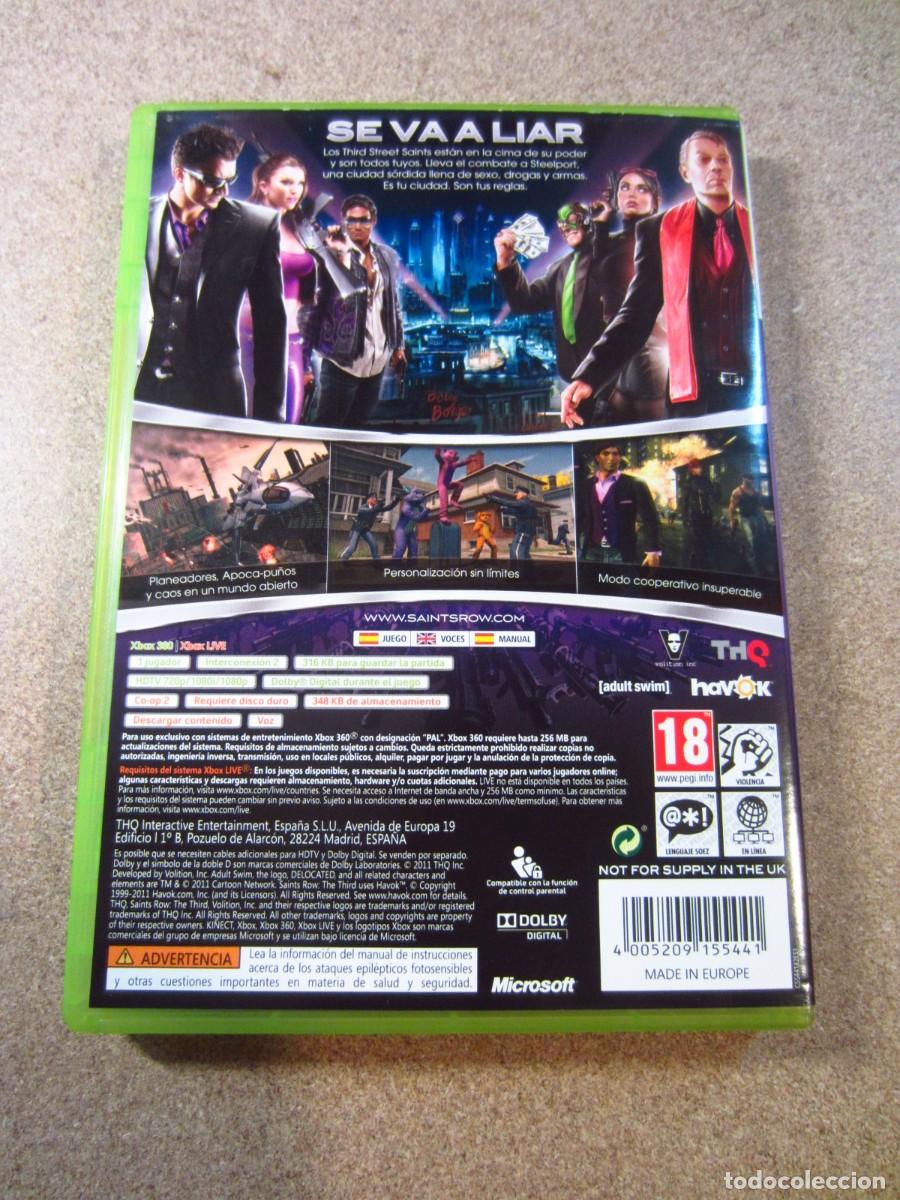 Videojuegos y consolas: Saints Row The Third (Microsoft Xbox 360) - Foto 3