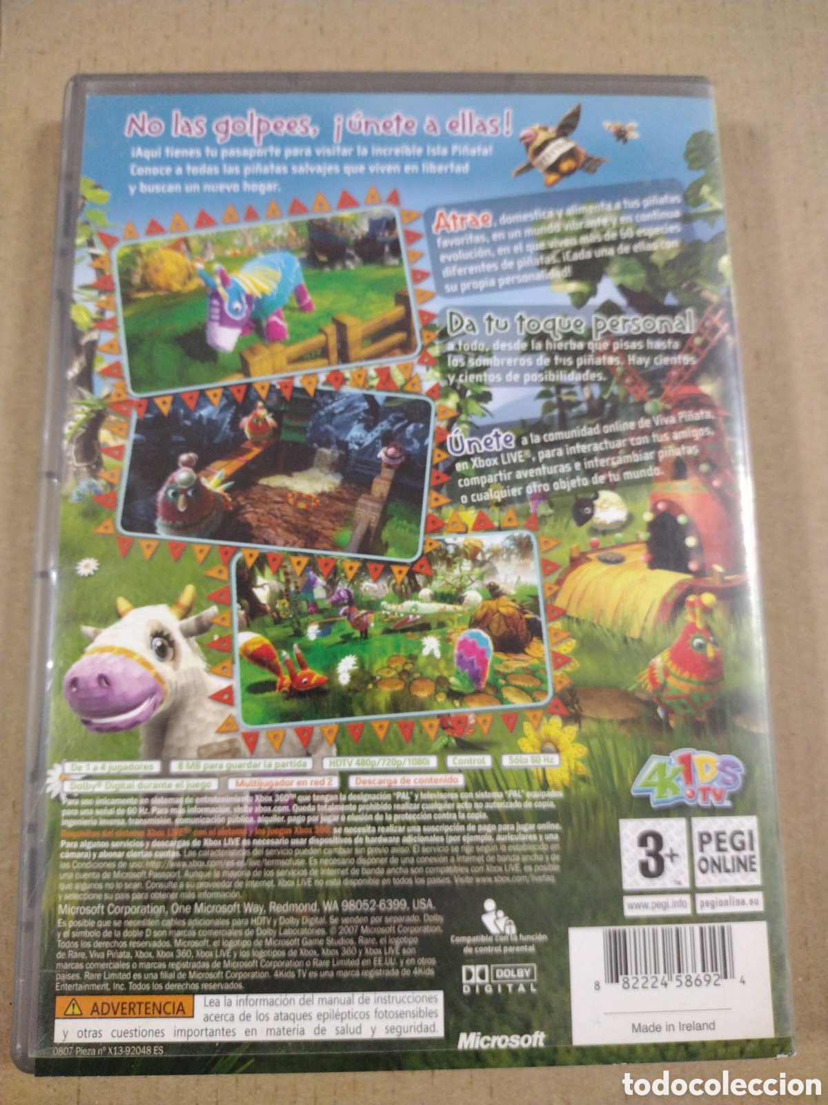 Videojuegos y consolas: VIVA PI&Ntilde;ATA. Classics. XBOX 360 - Foto 2