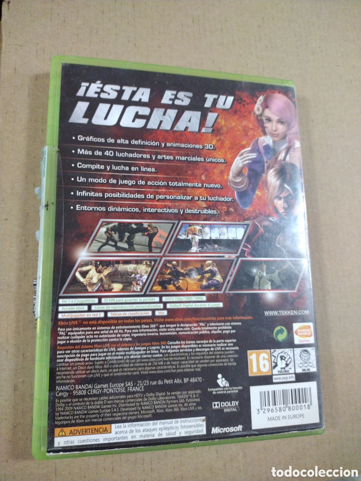 Videojuegos y consolas: TEKKEN 6. Namco. XBOX 360 - Foto 2