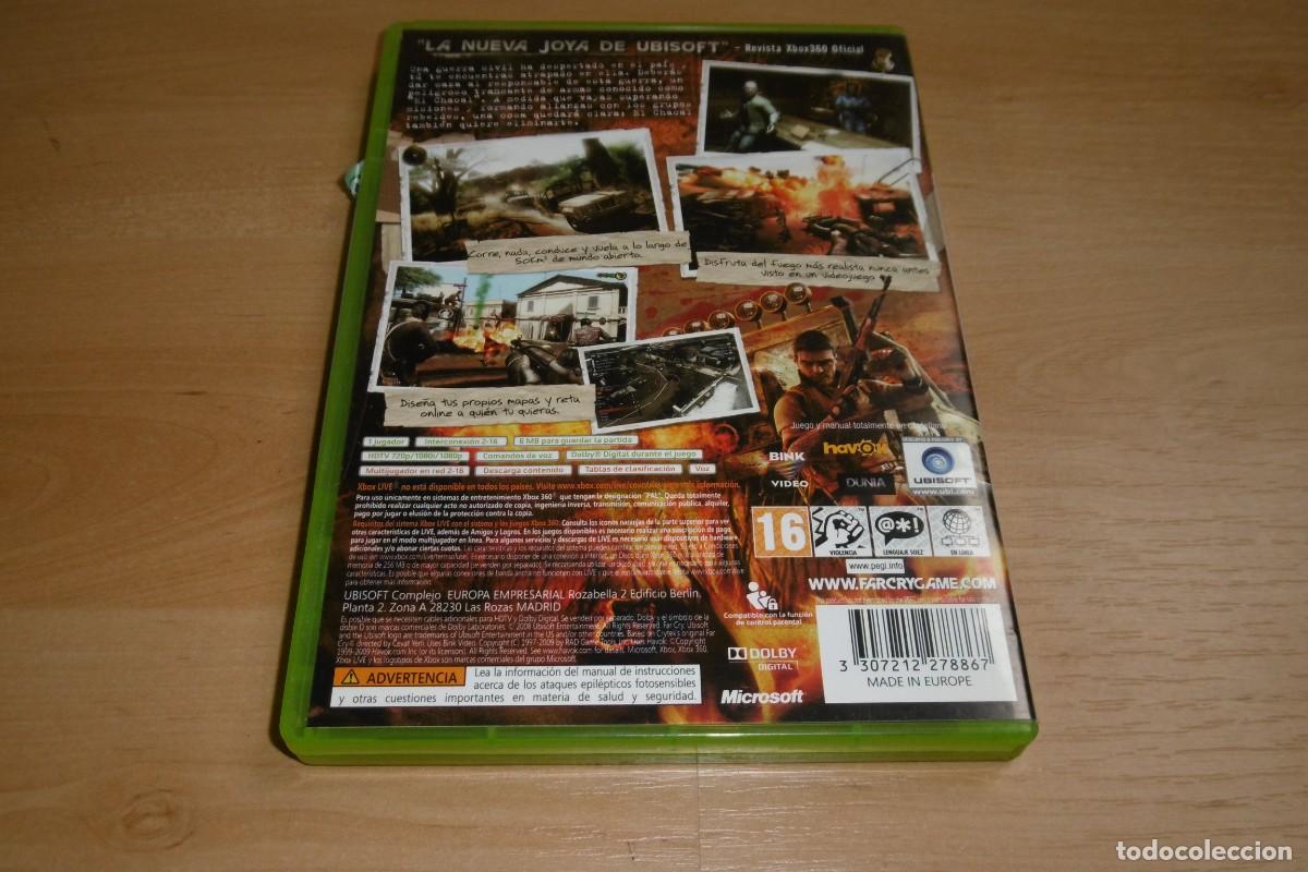 Videojuegos y consolas: XBOX 360 FAR CRY 2 COMPLETO - Foto 2