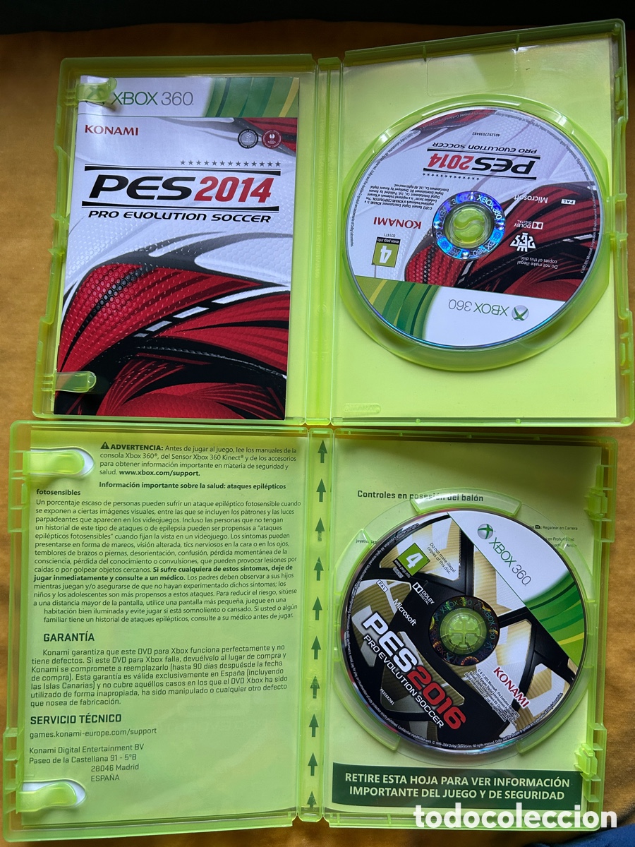 Videojuegos y consolas: Pack Xbox Pes 2014/Pes 2016 - Foto 3