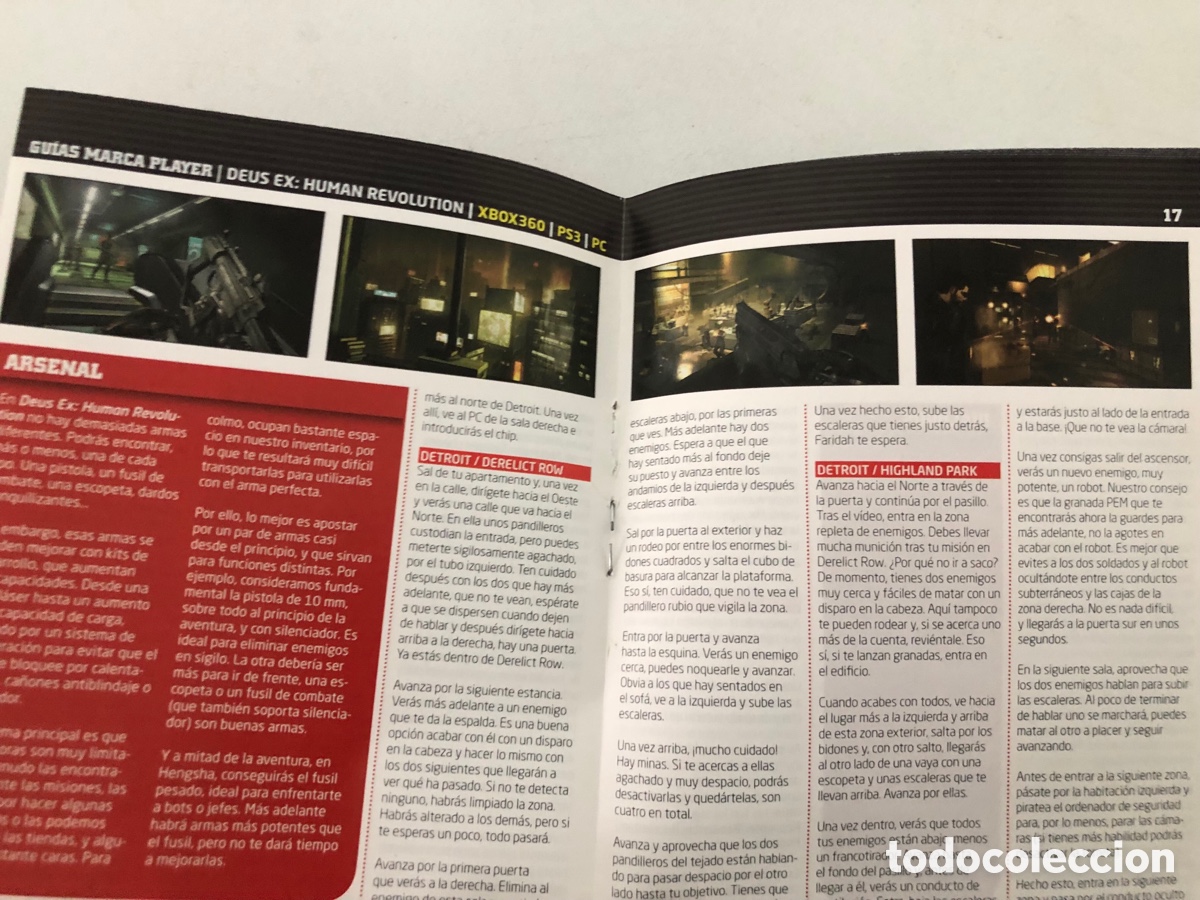 Videojuegos y consolas: Mini Gu&iacute;a Deus Ex Human Revolution Marca Player - Foto 2