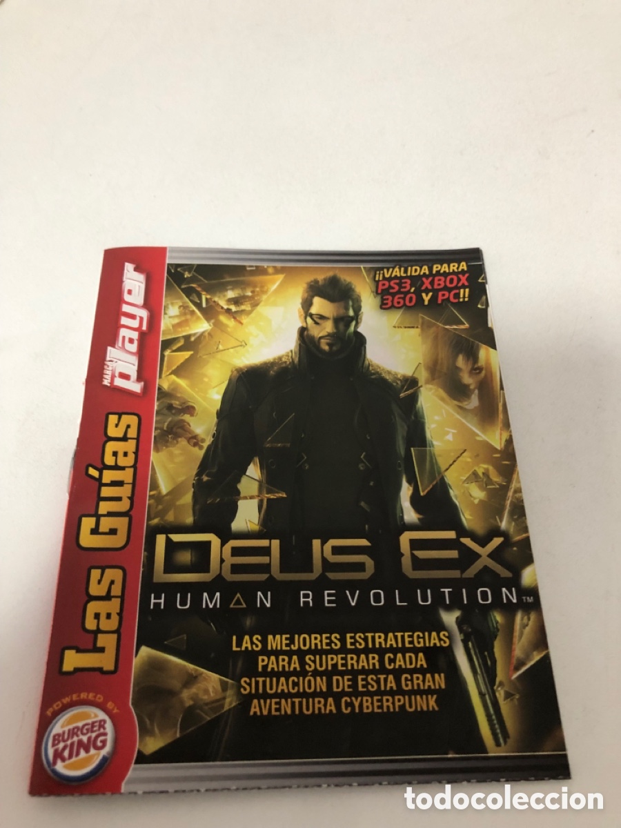 Videojuegos y consolas: Mini Gu&iacute;a Deus Ex Human Revolution Marca Player - Foto 1