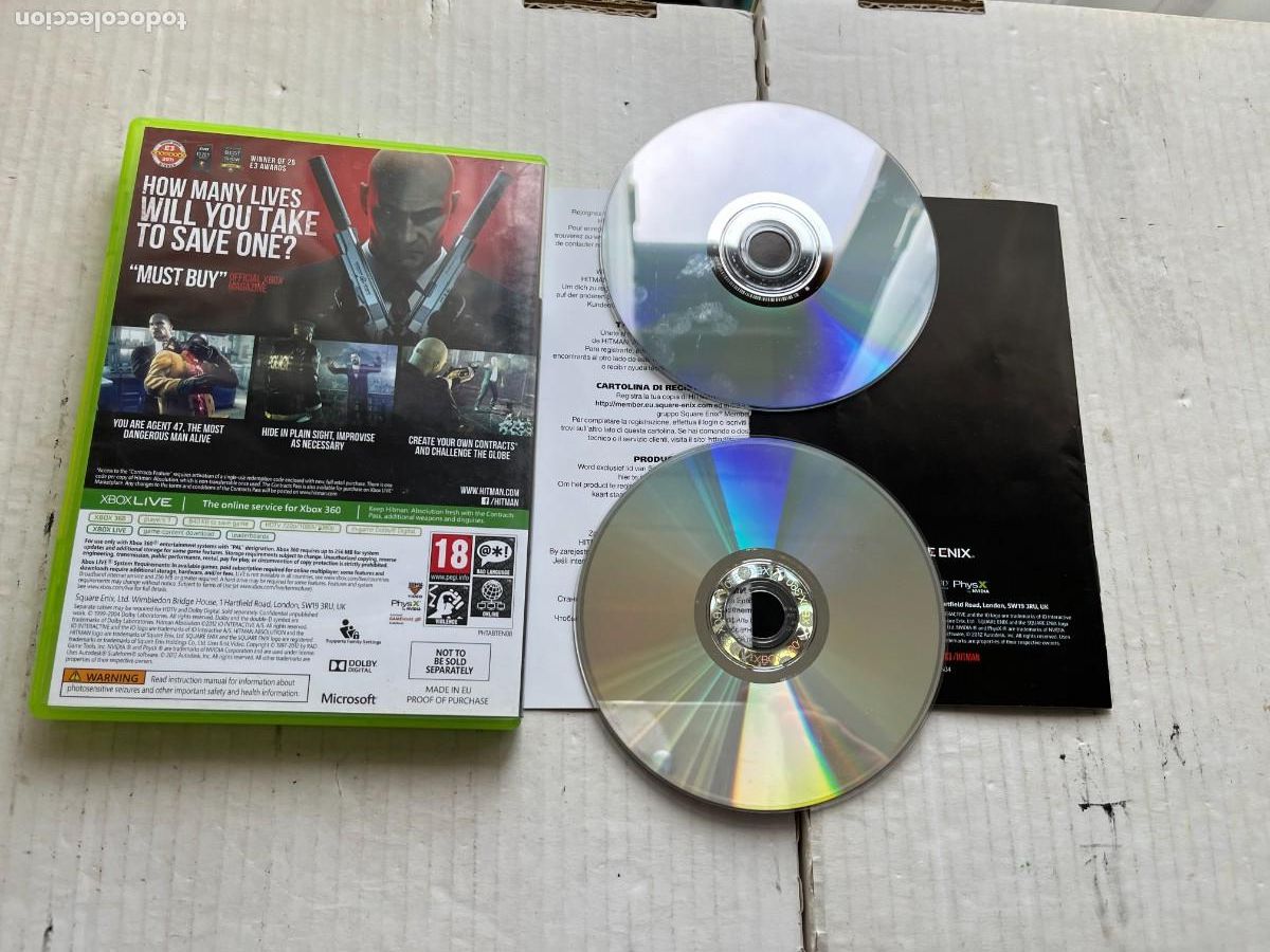 Videojuegos y consolas: HITMAN ABSOLUTION - XBOX 360 X360 KREATEN - Foto 2