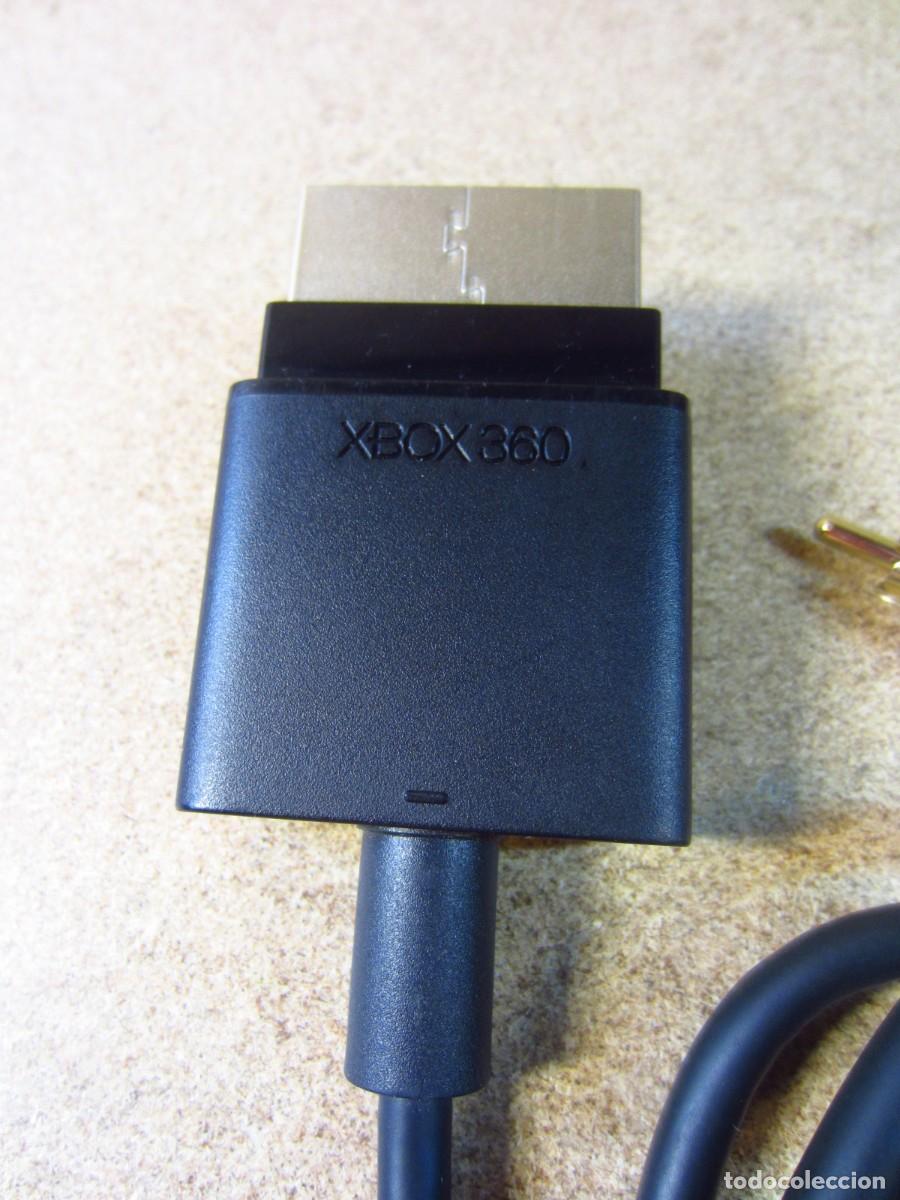 Videojuegos y consolas: Microsoft Xbox 360 Audio Video AV Composite Cable OEM - Foto 7