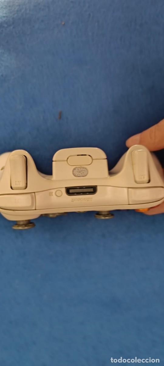 Videojuegos y consolas: Mando inal&aacute;mbrico Xbox 360 blanco - Foto 3