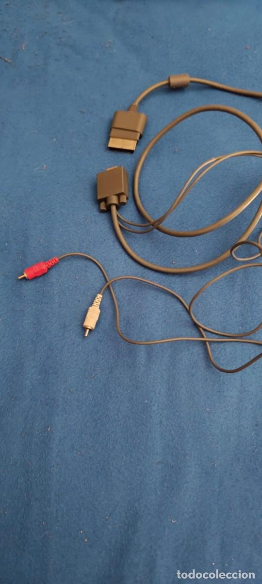 Videojuegos y consolas: Cable de video Xbox360 con salida AV y VGA - Foto 1