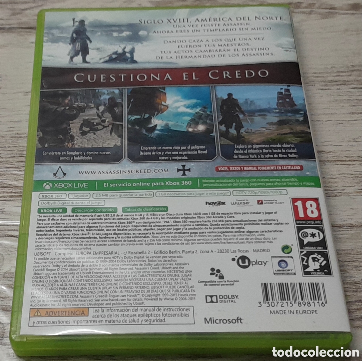 Videojuegos y consolas: ASSASSINS CREED ROGUE - Foto 3