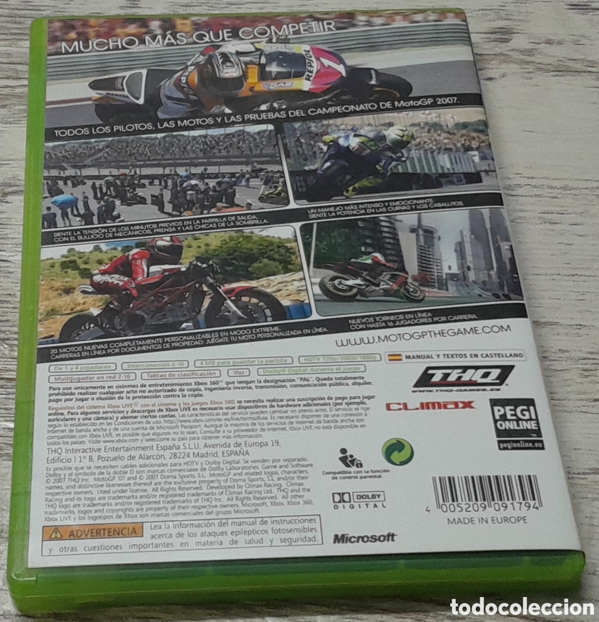 Videojuegos y consolas: MOTOGP07 - XBOX 360 - Foto 3