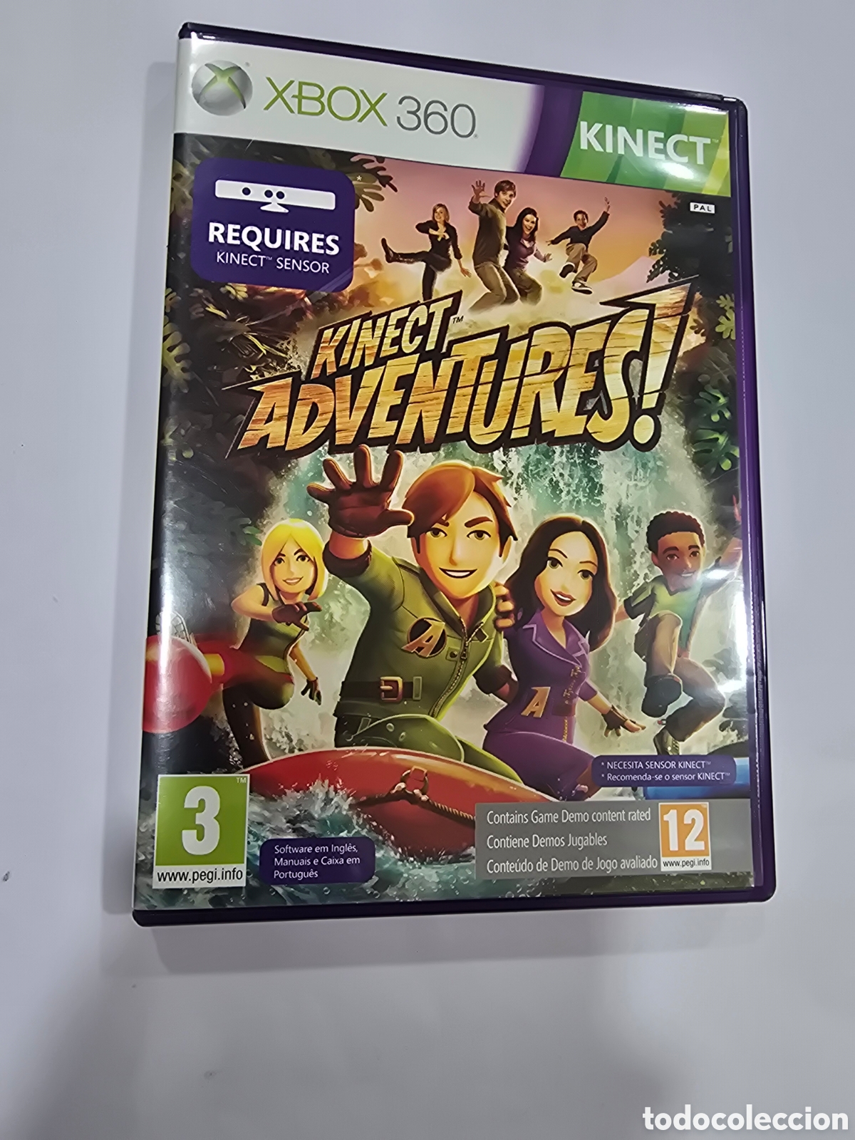 Videojuegos y consolas: KINECT ADVENTURES ! X- BOX 360 - Foto 1
