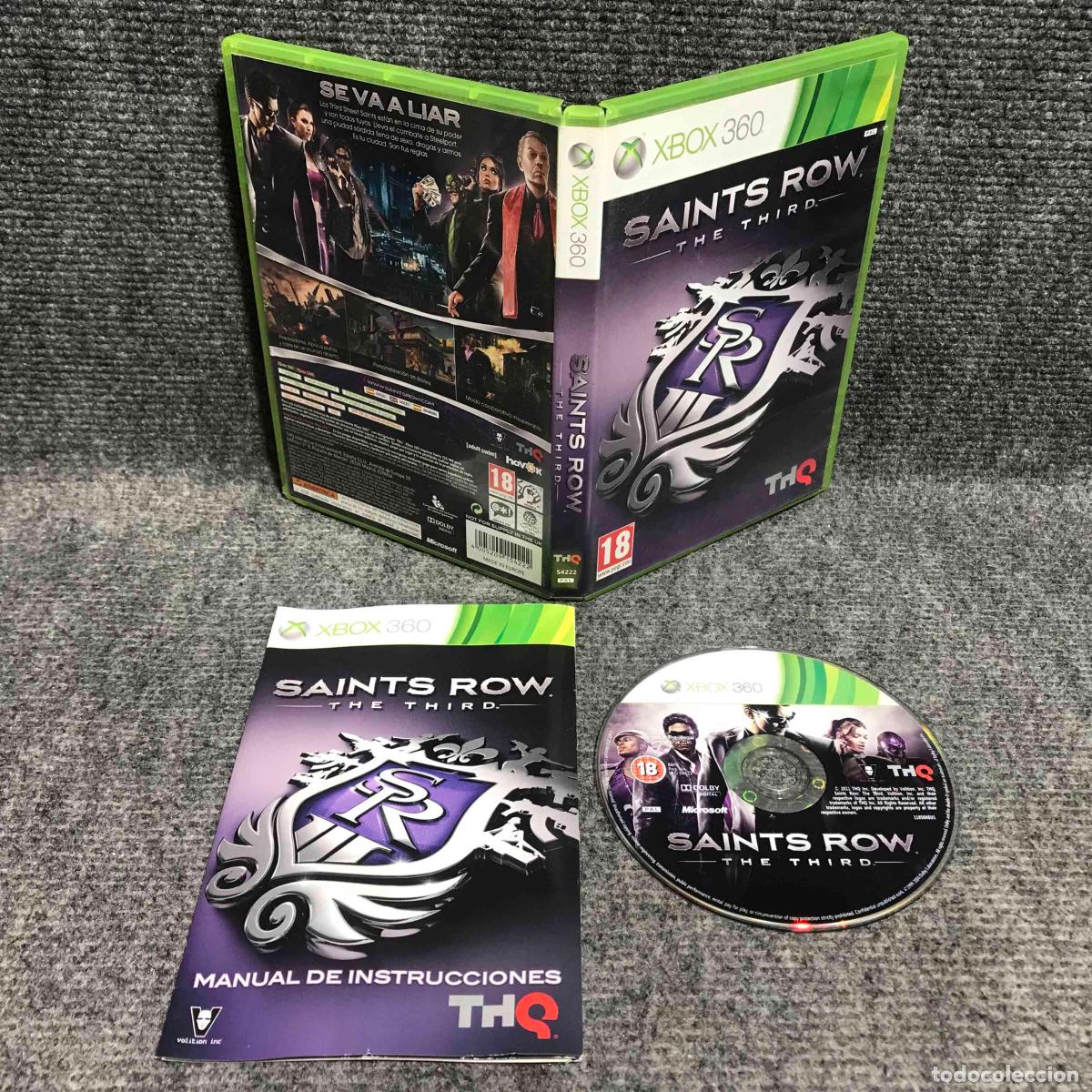 Videojuegos y consolas: SAINTS ROW THE THIRD MICROSOFT XBOX 360 - Foto 1