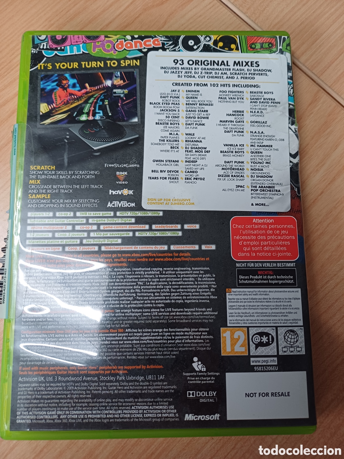 Videojuegos y consolas: DJ HERO MICROSOFT XBOX 360 - Foto 2