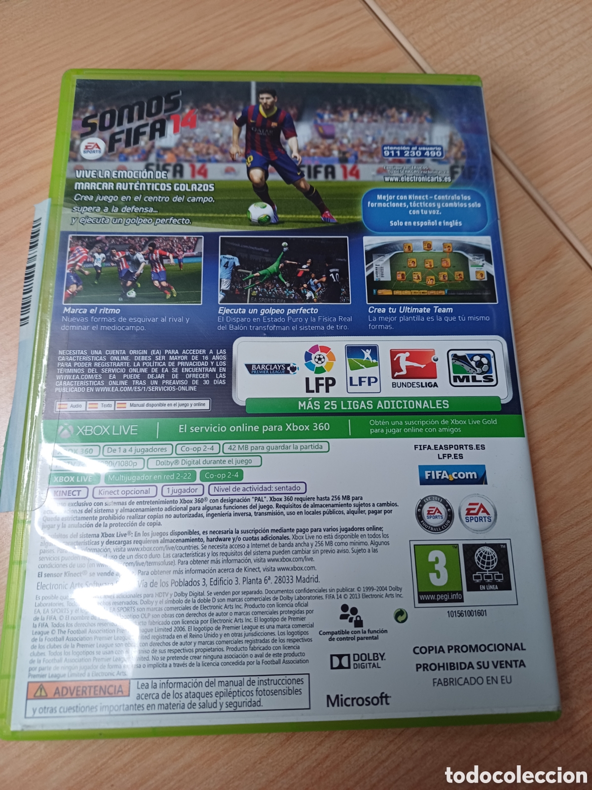 Videojuegos y consolas: FIFA 14 EA SPORTS MICROSOFT XBOX 360 - Foto 2
