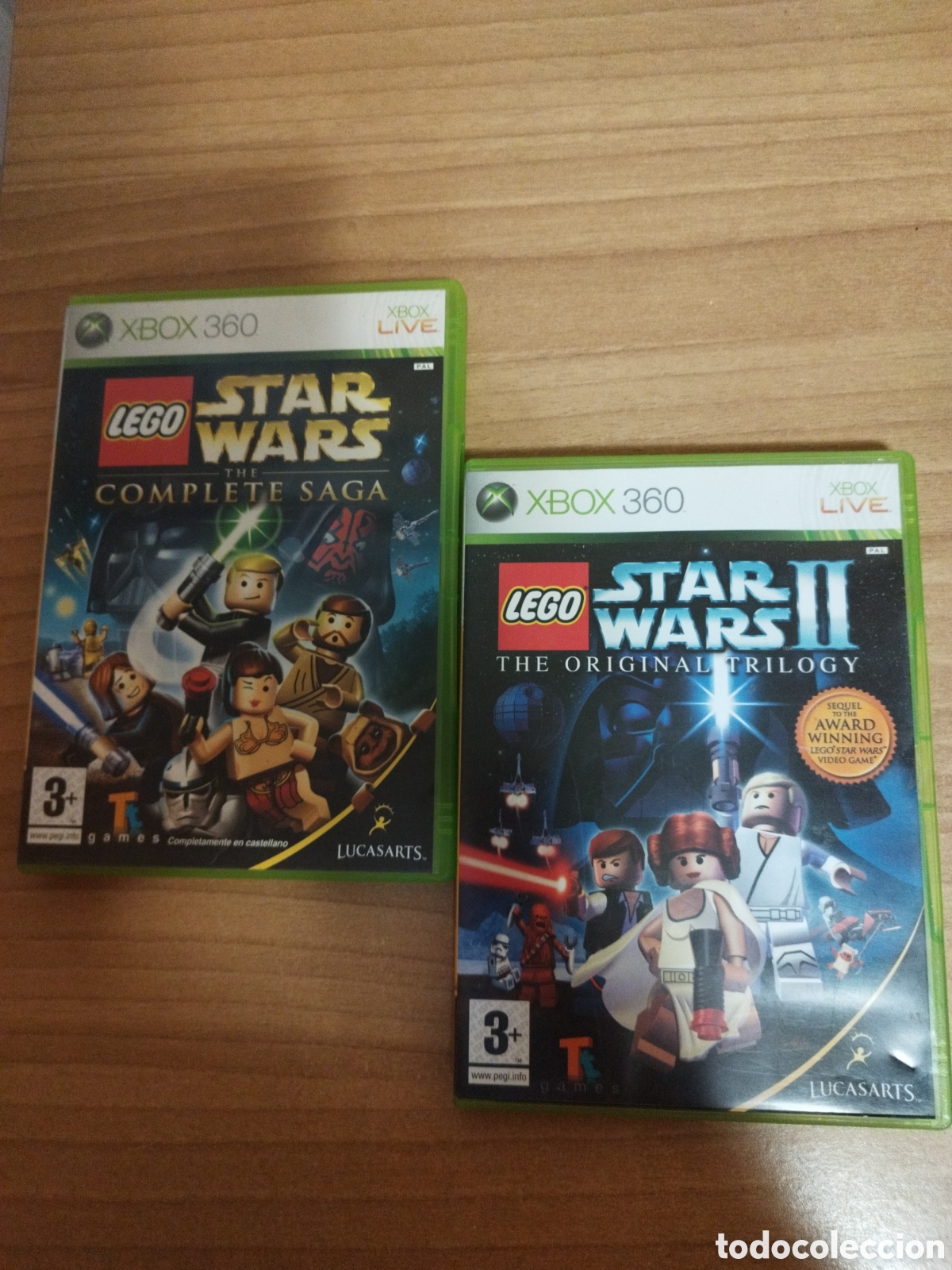 Videojuegos y consolas: 2 Jocs Lego star words per Xbox 360 - Foto 2