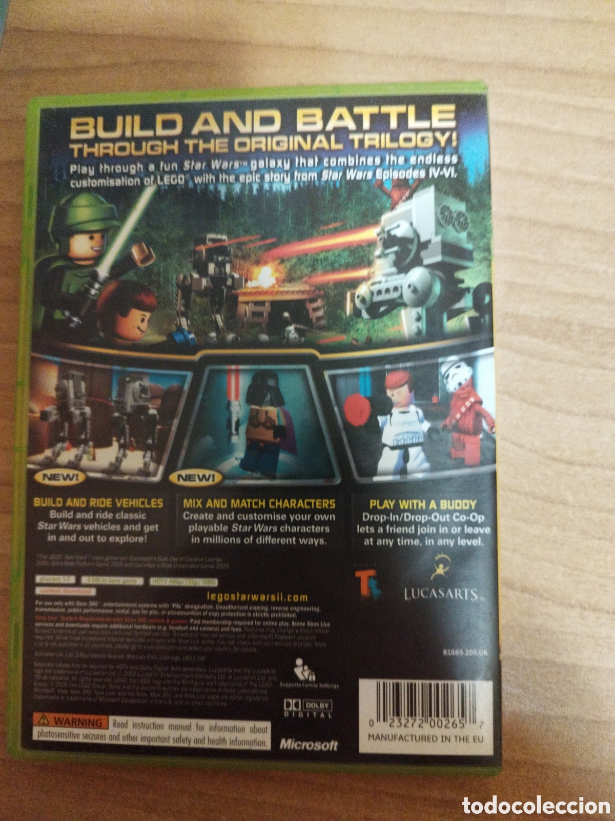 Videojuegos y consolas: 2 Jocs Lego star words per Xbox 360 - Foto 10