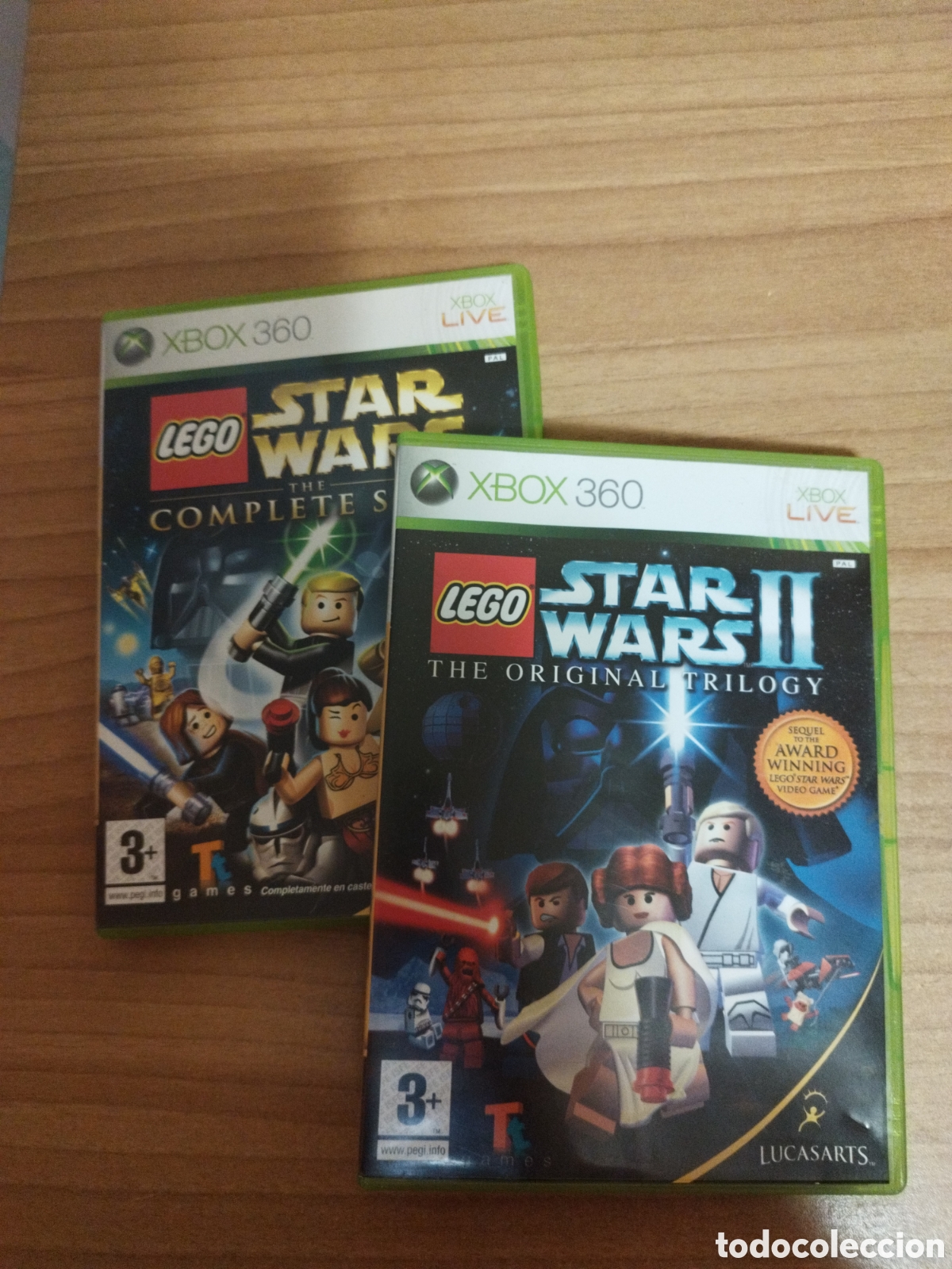 Videojuegos y consolas: 2 Jocs Lego star words per Xbox 360 - Foto 1