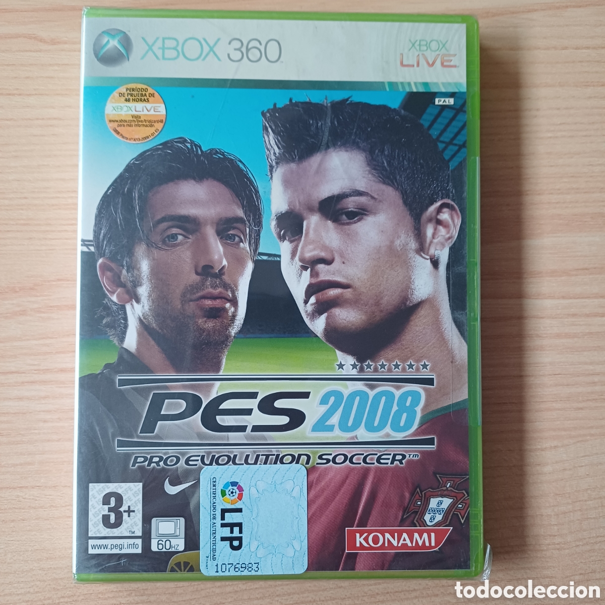 Videojuegos y consolas: PRO EVOLUTION SOCCER 2008 PRECINTADO MICROSOFT XBOX 360 - Foto 1