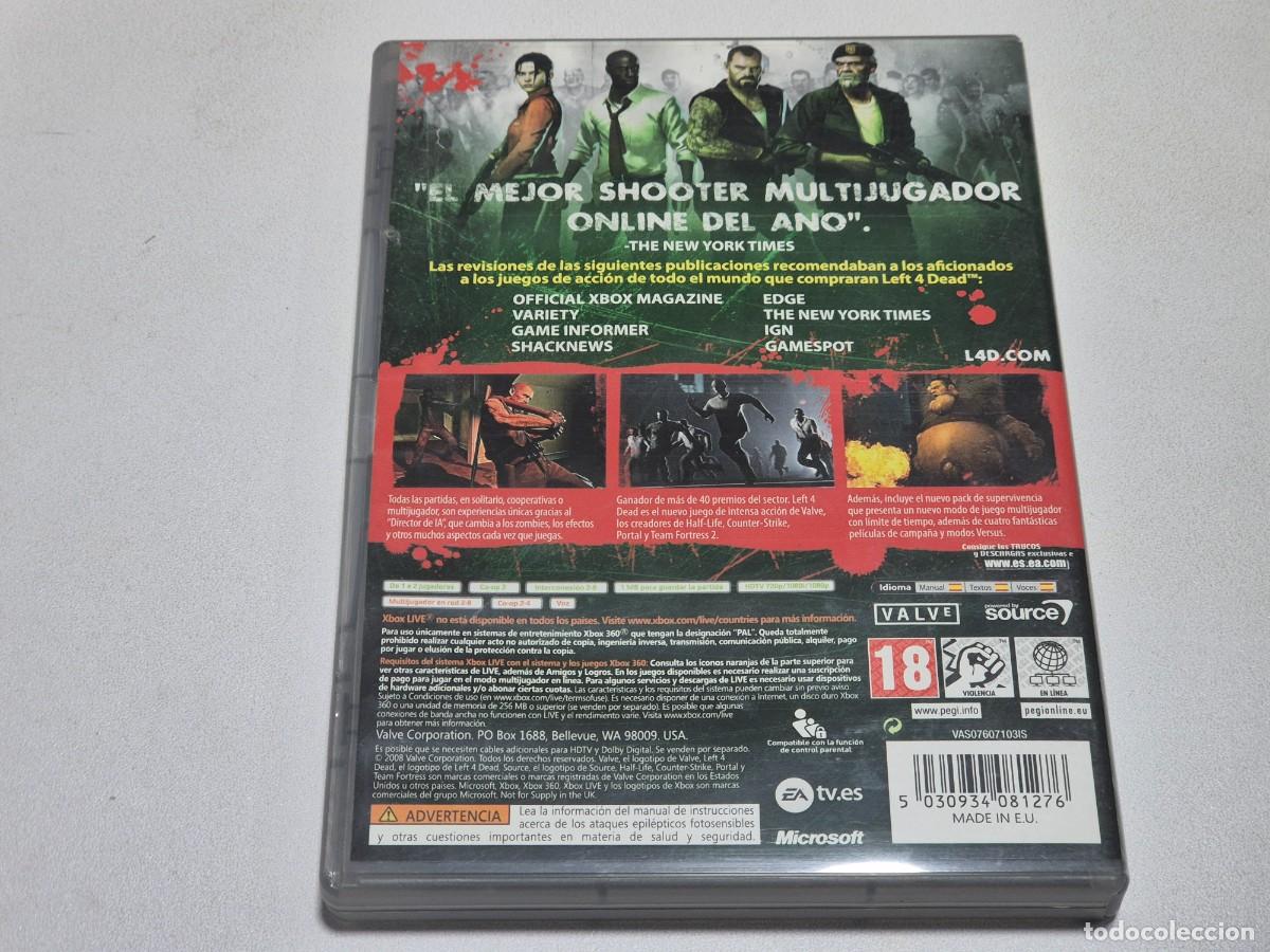 Videojuegos y consolas: LEFT 4 DEAD EDICION JUEGO DEL A&Ntilde;O - Foto 2