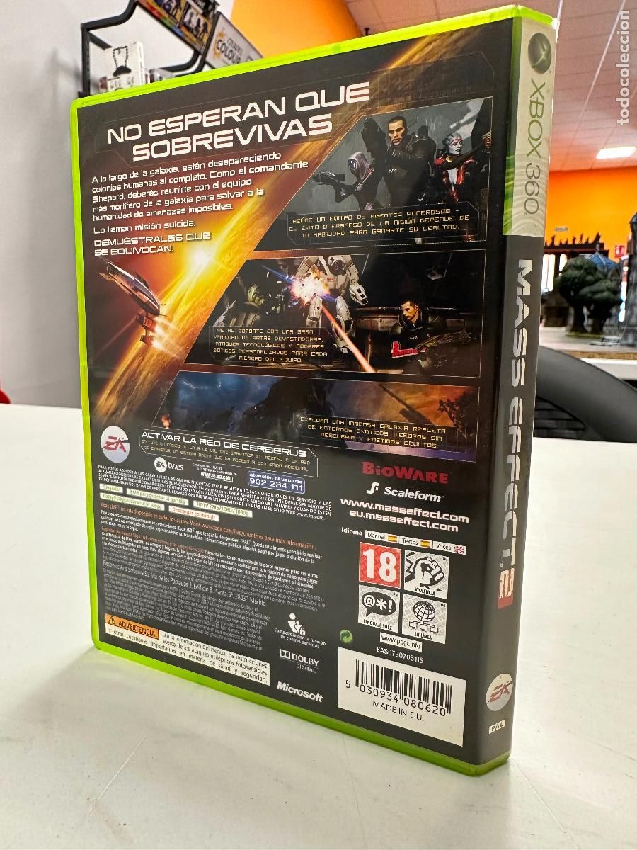 Videojuegos y consolas: Mass Effect 2 - Xbox 360 Xbox360 - PAL ESP COMPLETO - Foto 3