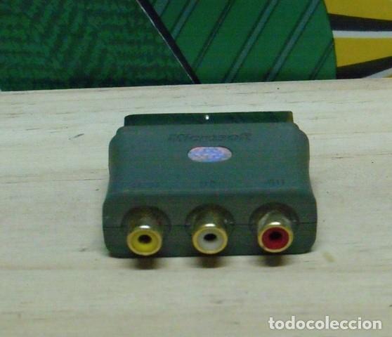 Videojuegos y consolas: Conector Microsoft XBOX Scart a RCA - Foto 1