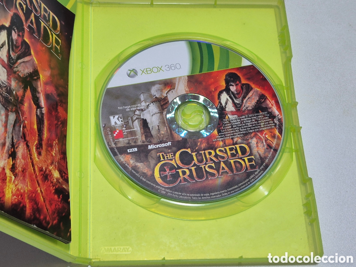 Videojuegos y consolas: THE CURSED CRUSADE. Xbox 360 - Foto 5