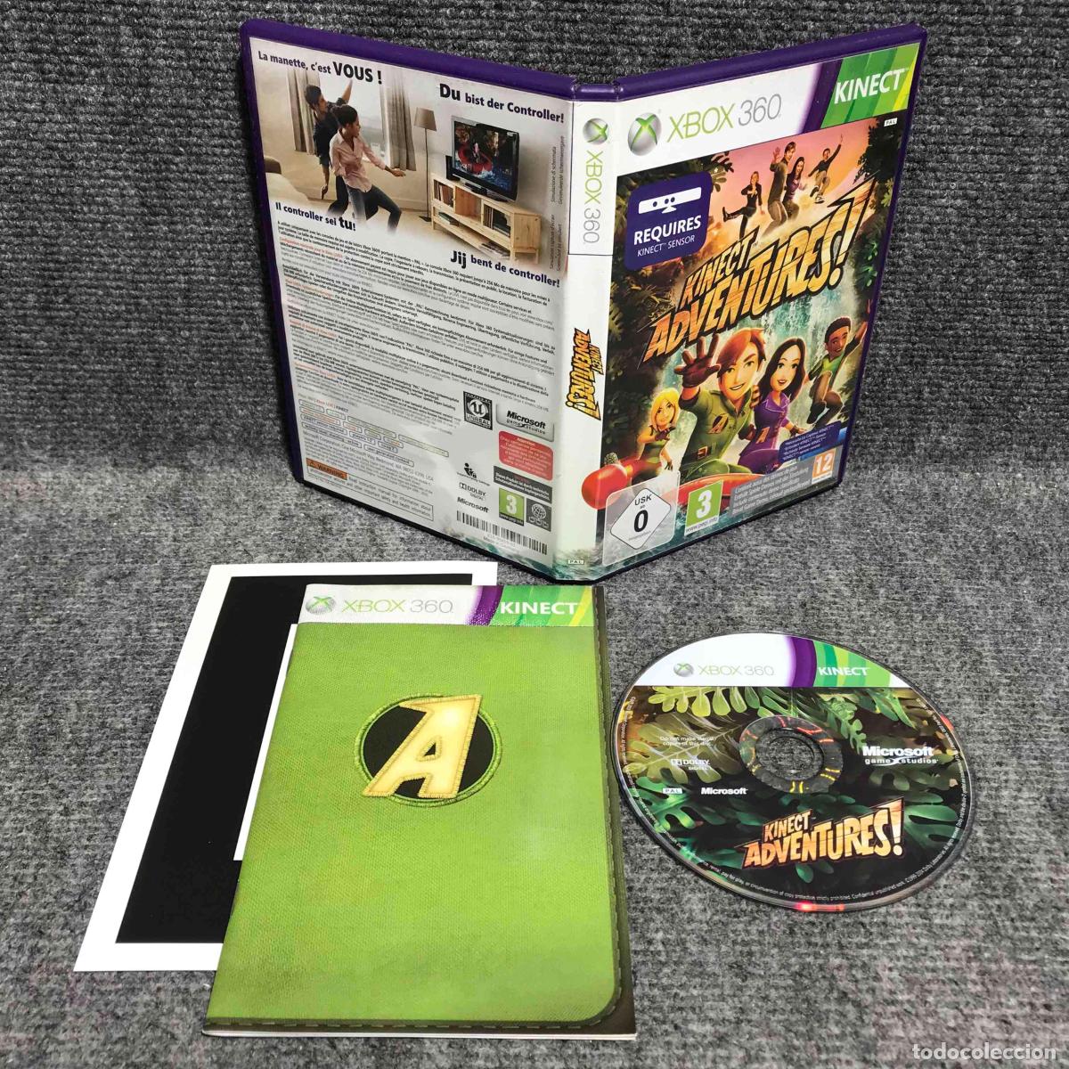 Videojuegos y consolas: KINECT ADVENTURES MICROSOFT XBOX 360 - Foto 1