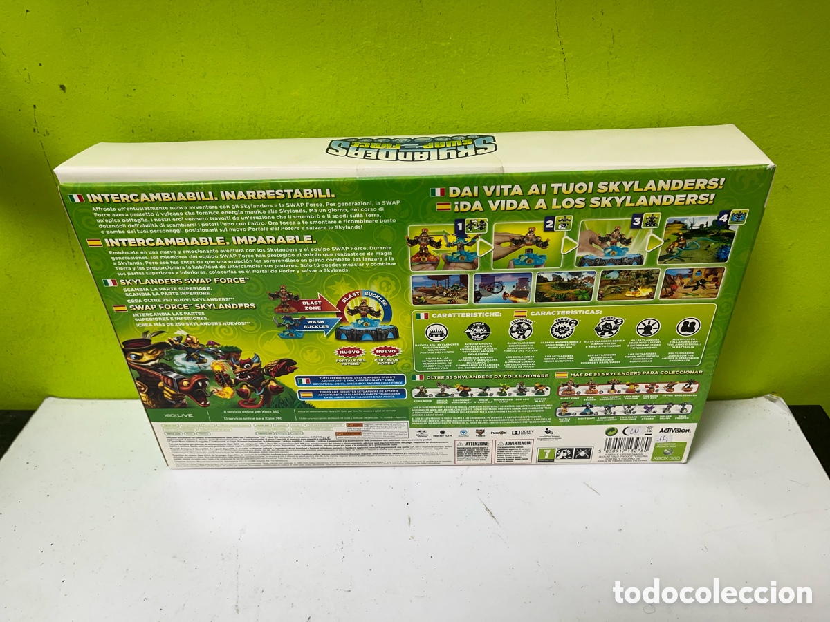 Videojuegos y consolas: Skylanders swap force para Xbox 360 nuevo - Foto 2