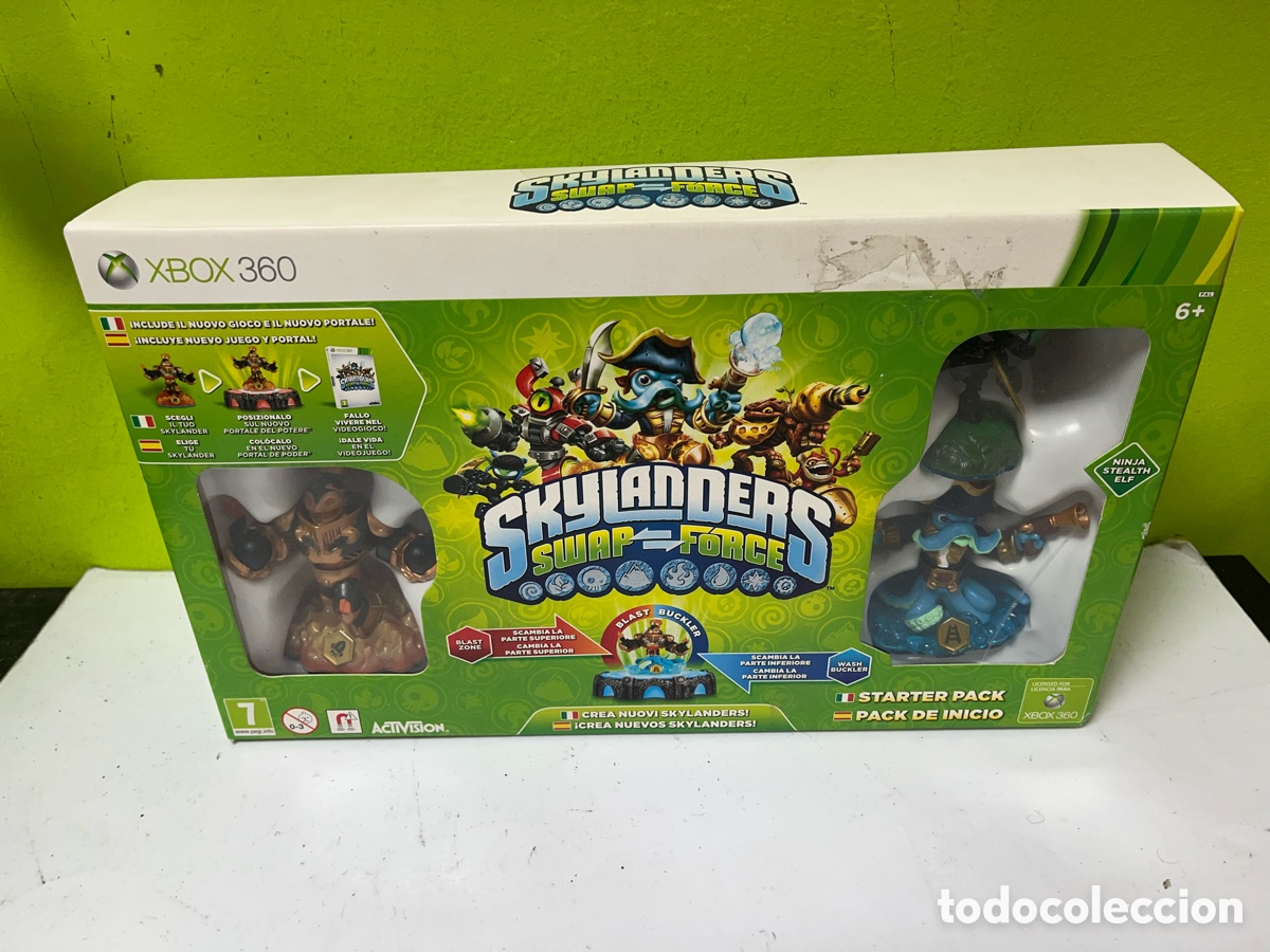 Videojuegos y consolas: Skylanders swap force para Xbox 360 nuevo - Foto 1