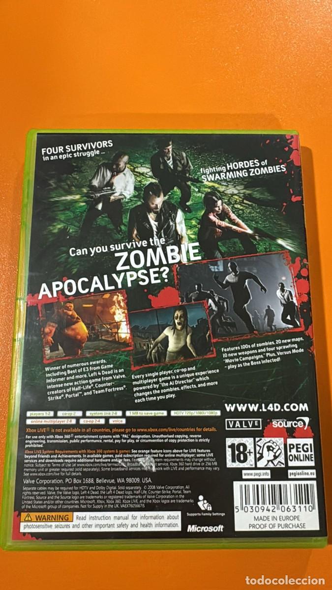 Videojuegos y consolas: Left 4 Dead for XBOX360 - Foto 2