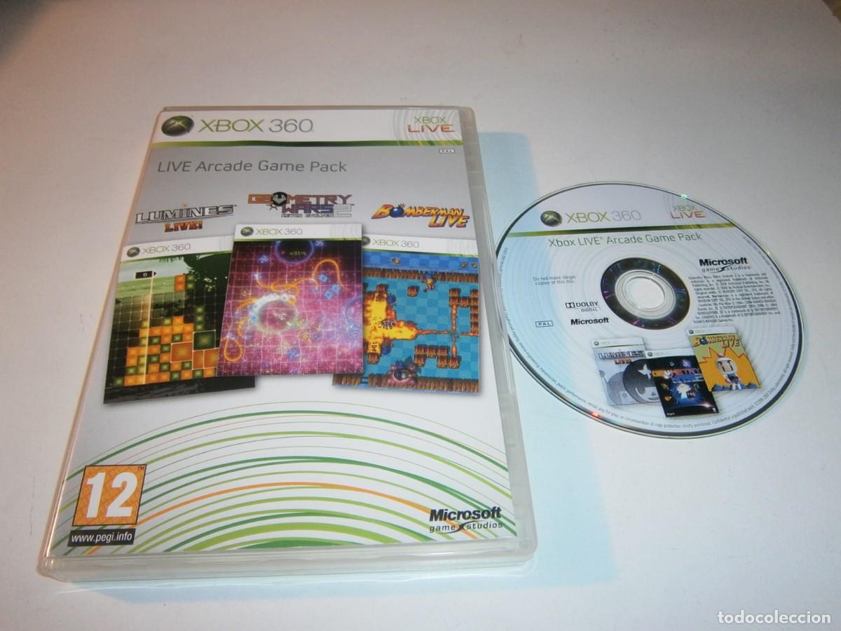 Videojuegos y consolas: LIVE ARCADE GAME PACK XBOX 360 - Foto 1