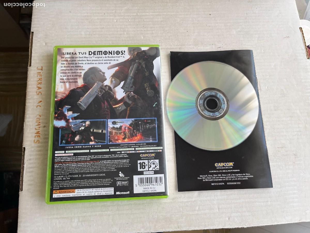 Videojuegos y consolas: DEVIL MAY CRY 4 DMC - XBOX 360 X360 KREATEN - Foto 2
