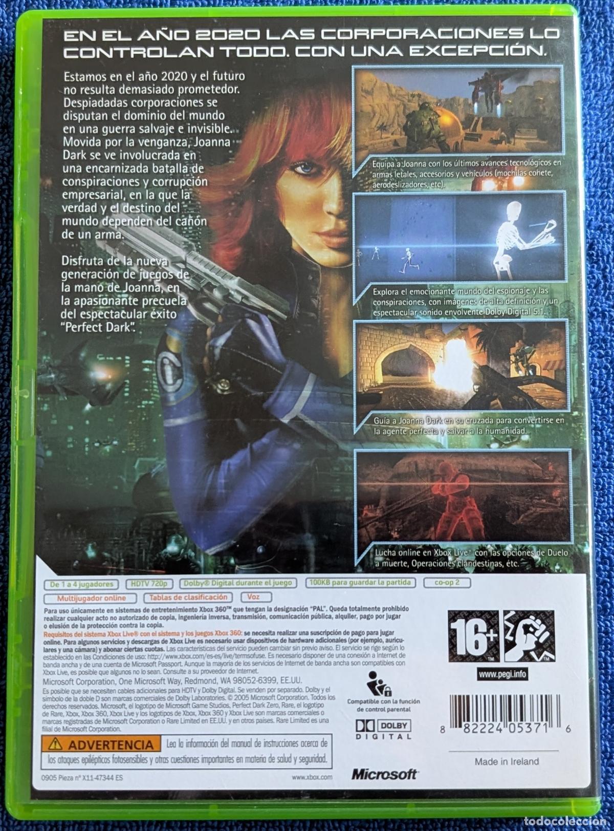 Videojuegos y consolas: Perfect Dark Zero - Rare (2005) - Foto 3