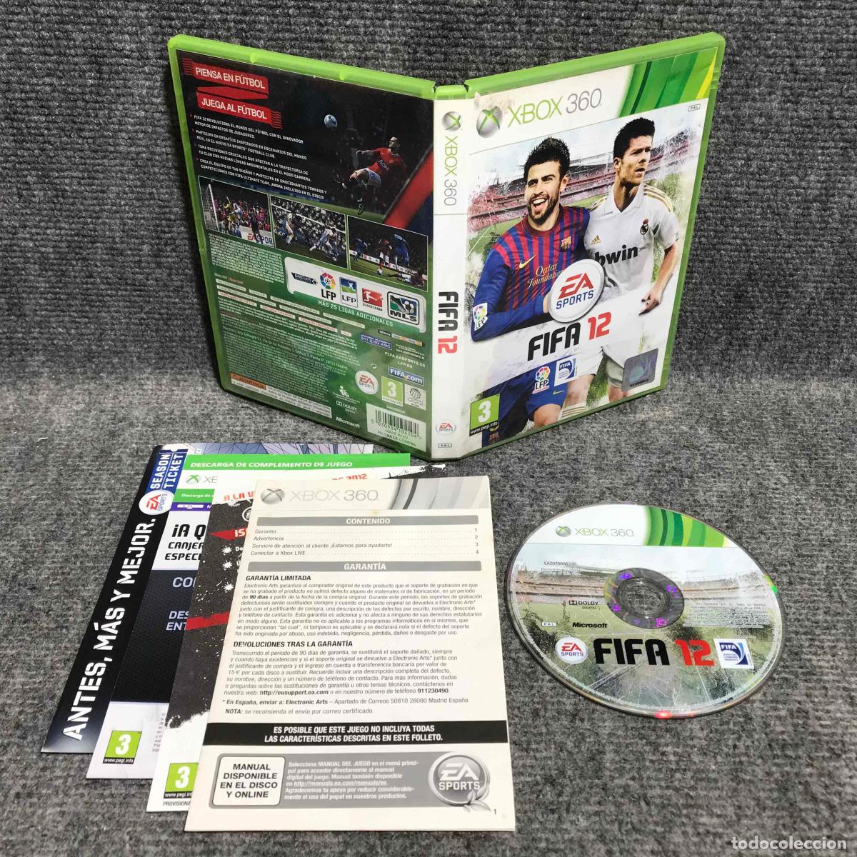 Videojuegos y consolas: FIFA 12 MICROSOFT XBOX 360 - Foto 1