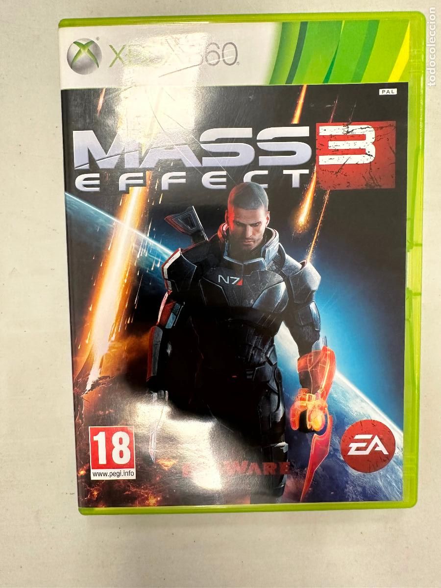 Videojuegos y consolas: Mass effect 3 - Xbox 360 microsoft - pal esp x360 - Foto 1