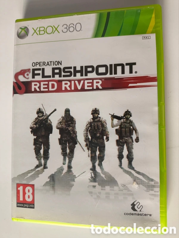 Videojuegos y consolas: Juego operation flashpoint red river xbox 360 pal - Foto 1