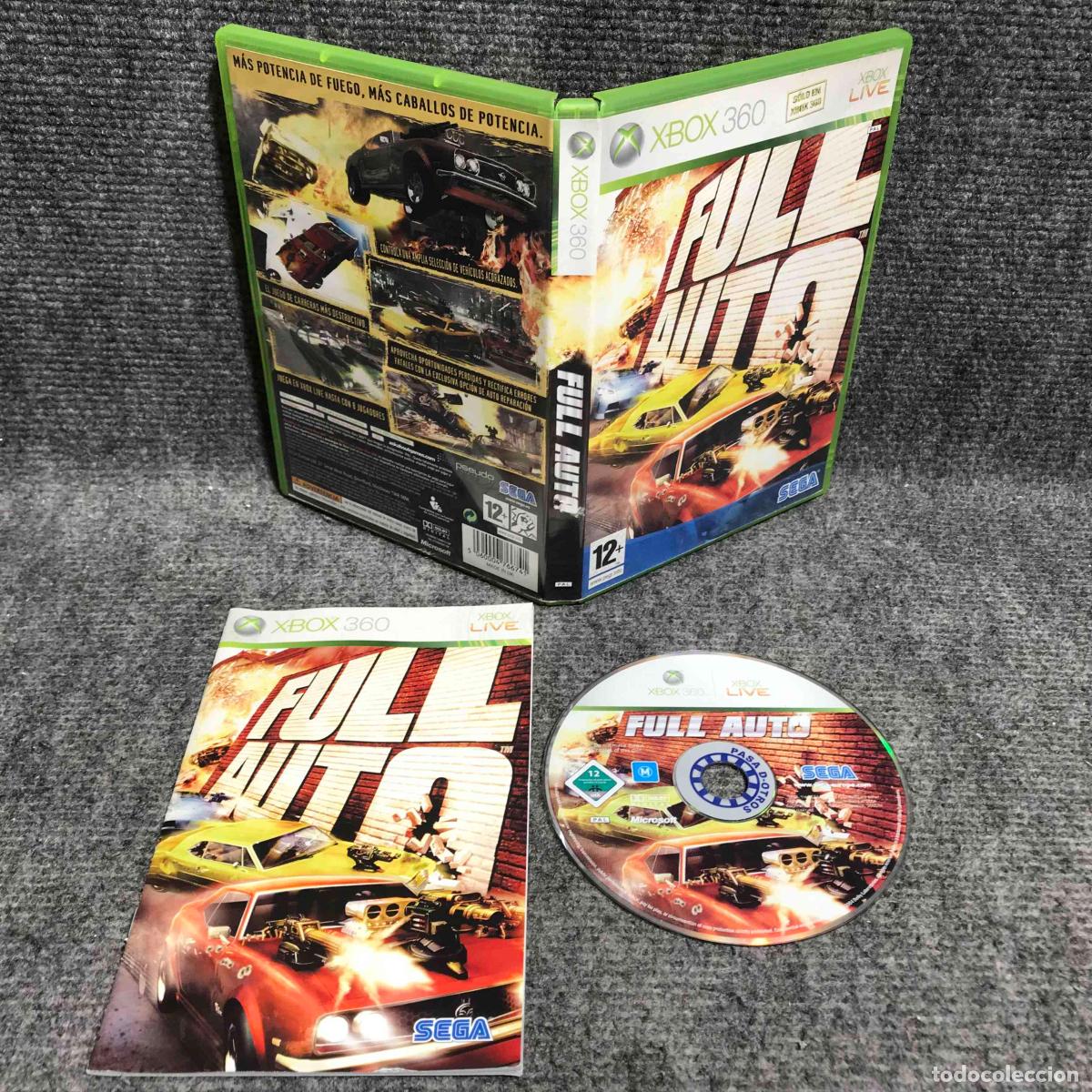 Videojuegos y consolas: FULL AUTO MICROSOFT XBOX360 - Foto 1