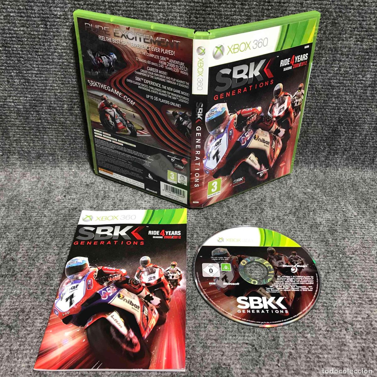 Videojuegos y consolas: SBK GENERATIONS MICROSOFT XBOX 360 - Foto 1