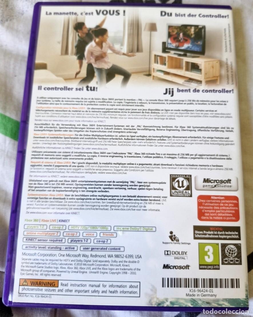 Videojuegos y consolas: KINECT ADVENTURES - MICROSOFT XBOX 360 - CON MANUAL - Foto 2