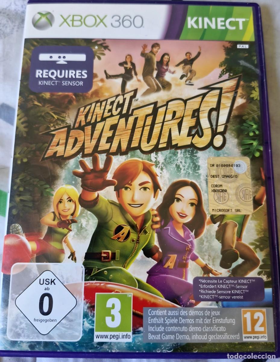 Videojuegos y consolas: KINECT ADVENTURES - MICROSOFT XBOX 360 - CON MANUAL - Foto 1